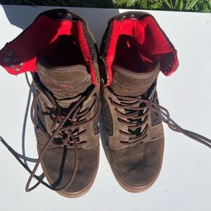 SUPRA Brown High-Top Sneakers